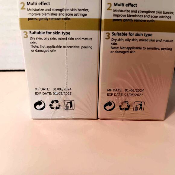 2 Pack Glycolic Acid 7% Toning Solution. 100 ml 3.38 fl oz New USE BY 1/2027 - Picture 4 of 5